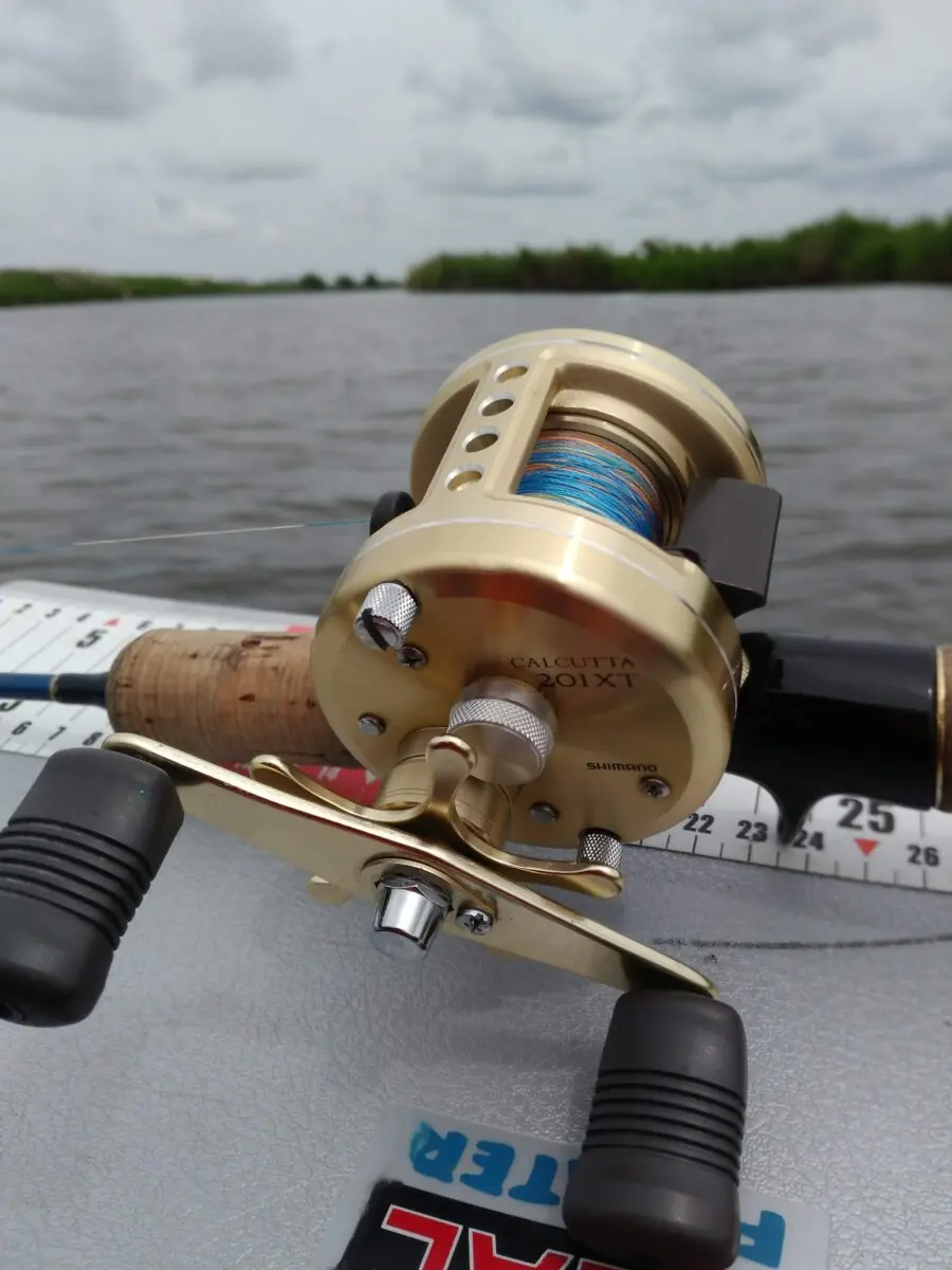 シマノカルカッタ201XTでバックラッシュすることは滅多にない