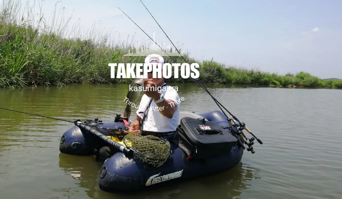 霞ヶ浦のフローターフィッシングガイドはじめました