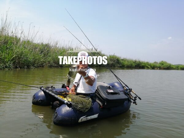 霞ヶ浦のフローターフィッシングガイドはじめました