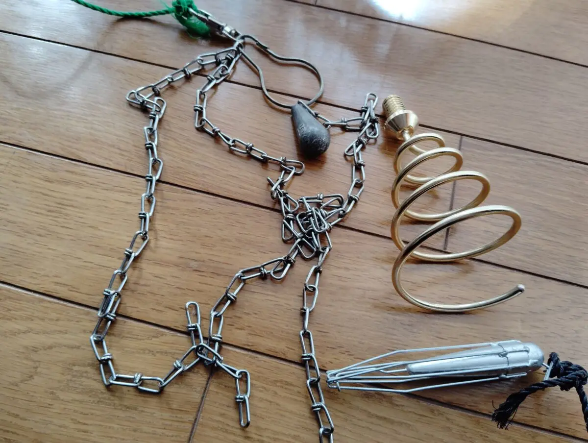 ルアー回収機3種